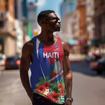Personalized Afro-Haitians Men Tank Top Hispaniolan Trogon Sporty Style - African Pride