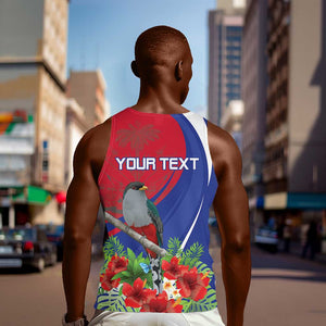 Personalized Afro-Haitians Men Tank Top Hispaniolan Trogon Sporty Style - African Pride
