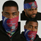 Personalized Afro-Haitians Neck Gaiter Hispaniolan Trogon Sporty Style - African Pride