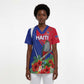 Personalized Afro-Haitians Scrub Top Hispaniolan Trogon Sporty Style - African Pride