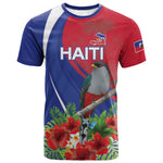 Personalized Afro-Haitians T shirt Hispaniolan Trogon Sporty Style LT18