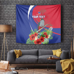Personalized Afro-Haitians Tapestry Hispaniolan Trogon Sporty Style - African Pride