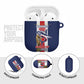 Cape Verde Football 2026 AirPods Case Tubaroes Azuis Go Champion
