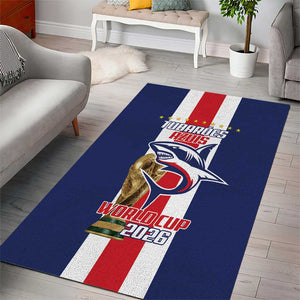 Cape Verde Football 2026 Area Rug Tubaroes Azuis Go Champion - African Pride