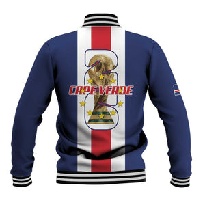 Cape Verde Football 2026 Baseball Jacket Tubaroes Azuis Go Champion - African Pride