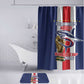 Cape Verde Football 2026 Bathroom Set Tubaroes Azuis Go Champion