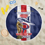 Cape Verde Football 2026 Beach Blanket Tubaroes Azuis Go Champion - African Pride