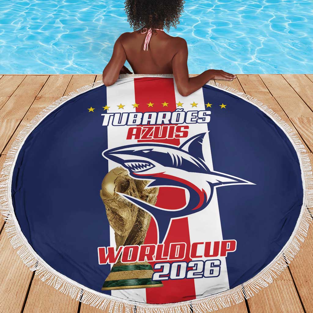 Cape Verde Football 2026 Beach Blanket Tubaroes Azuis Go Champion - African Pride