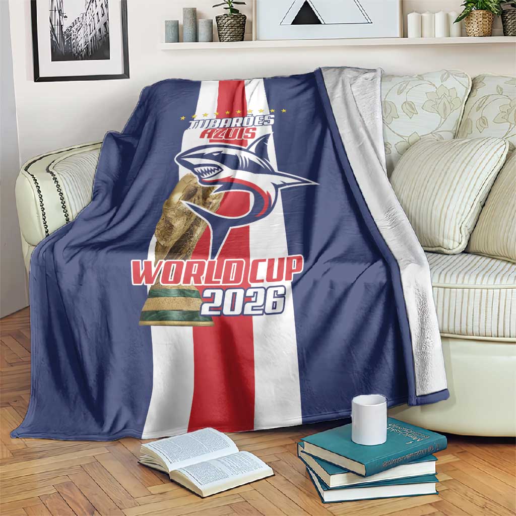 Cape Verde Football 2026 Blanket Tubaroes Azuis Go Champion - African Pride