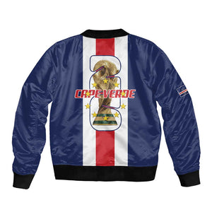 Cape Verde Football 2026 Bomber Jacket Tubaroes Azuis Go Champion - African Pride