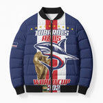 Cape Verde Football 2026 Bomber Puffer Jacket Tubaroes Azuis Go Champion