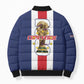 Cape Verde Football 2026 Bomber Puffer Jacket Tubaroes Azuis Go Champion