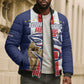 Cape Verde Football 2026 Bomber Puffer Jacket Tubaroes Azuis Go Champion