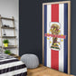 Cape Verde Football 2026 Door Cover Tubaroes Azuis Go Champion