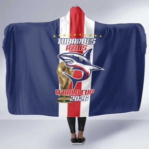Cape Verde Football 2026 Hooded Blanket Tubaroes Azuis Go Champion - African Pride