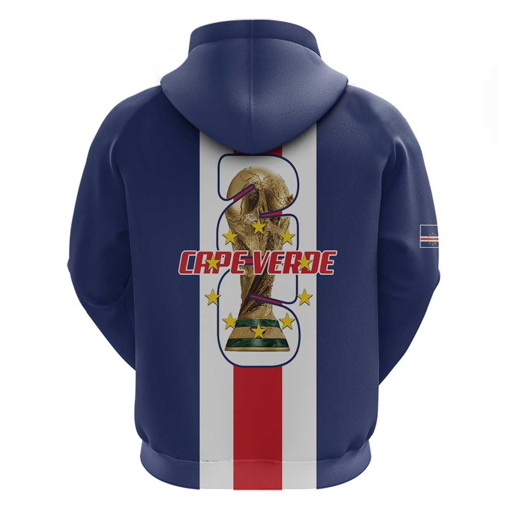Cape Verde Football 2026 Hoodie Tubaroes Azuis Go Champion - African Pride