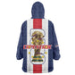 Cape Verde Football 2026 Kid Wearable Blanket Hoodie Tubaroes Azuis Go Champion - African Pride