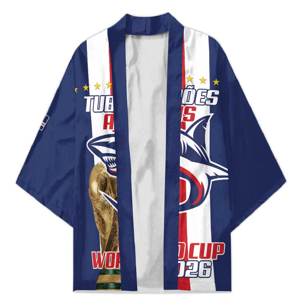 Cape Verde Football 2026 Kimono Tubaroes Azuis Go Champion