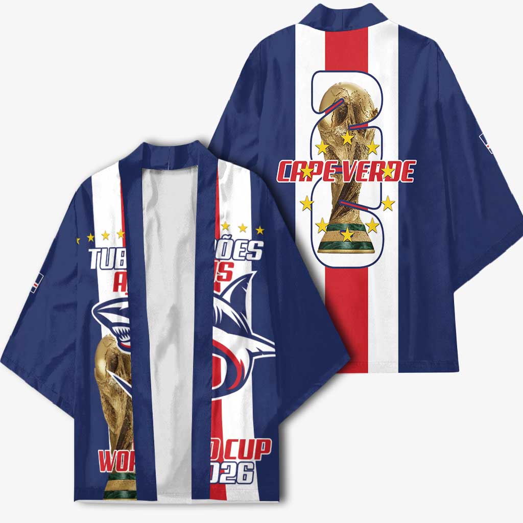 Cape Verde Football 2026 Kimono Tubaroes Azuis Go Champion