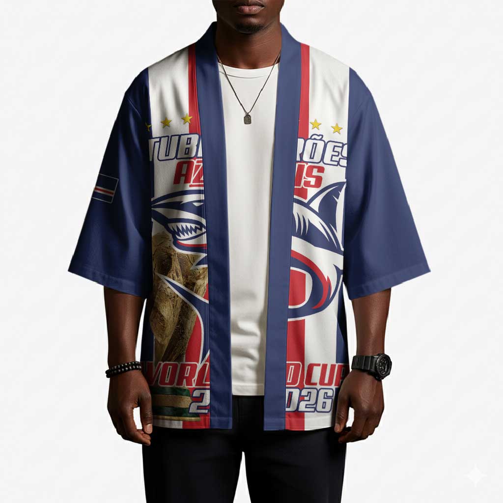 Cape Verde Football 2026 Kimono Tubaroes Azuis Go Champion
