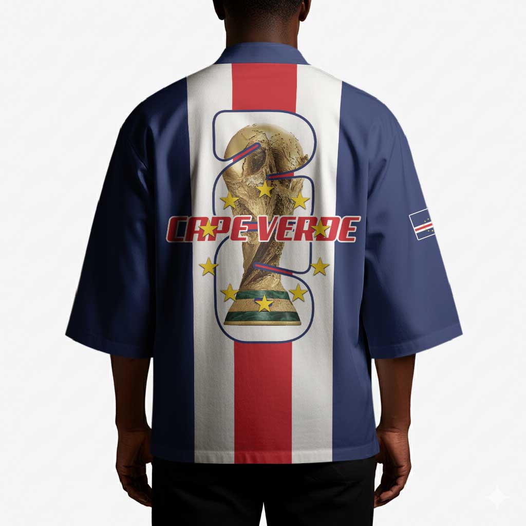 Cape Verde Football 2026 Kimono Tubaroes Azuis Go Champion