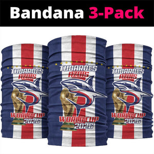 Cape Verde Football 2026 Neck Gaiter Tubaroes Azuis Go Champion - African Pride