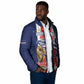 Cape Verde Football 2026 Padded Jacket Tubaroes Azuis Go Champion