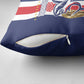 Cape Verde Football 2026 Pillow Cover Tubaroes Azuis Go Champion