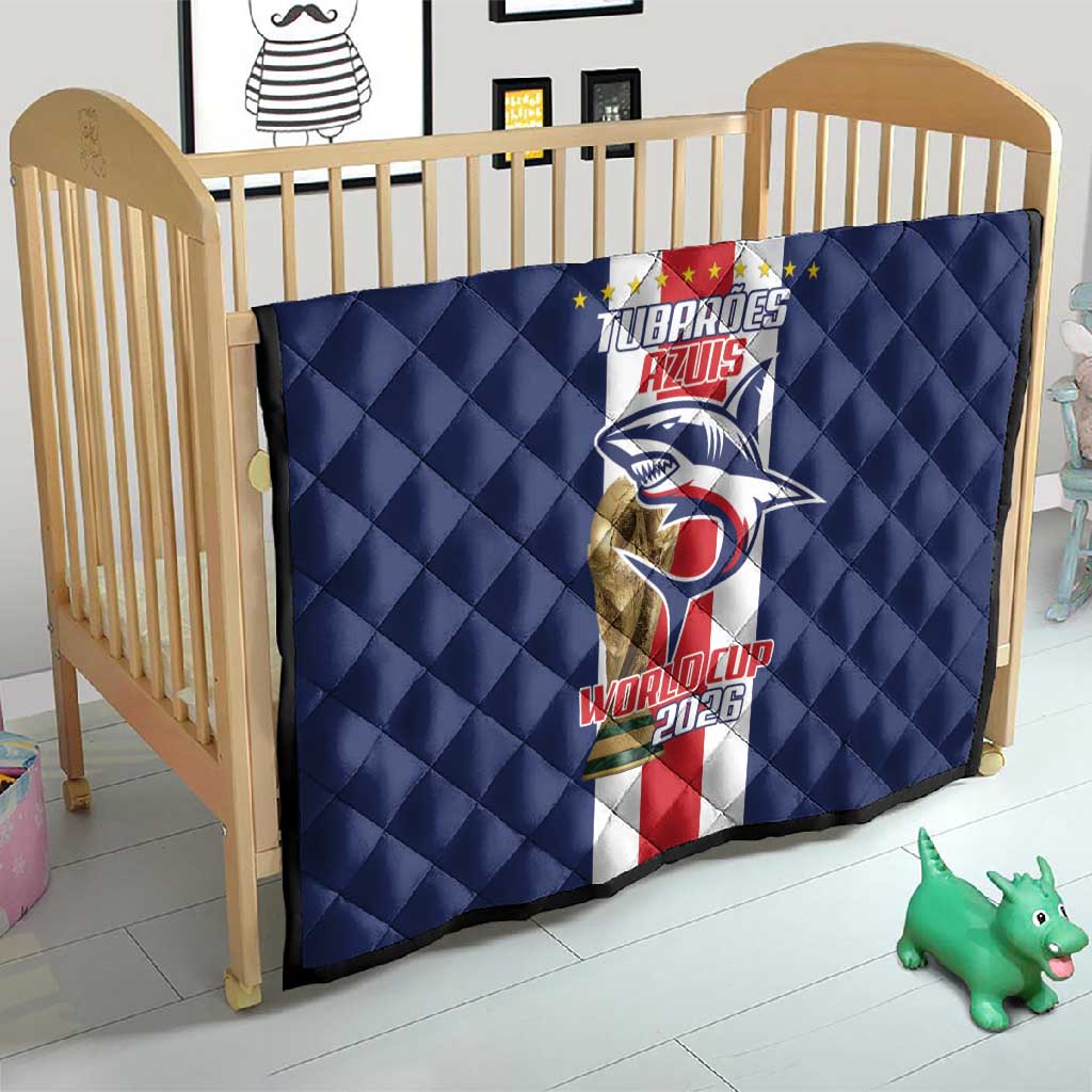 Cape Verde Football 2026 Quilt Tubaroes Azuis Go Champion - African Pride