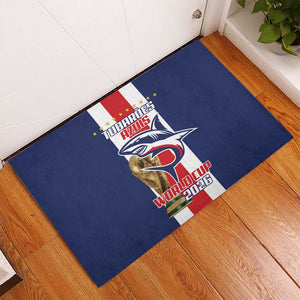 Cape Verde Football 2026 Rubber Doormat Tubaroes Azuis Go Champion - African Pride