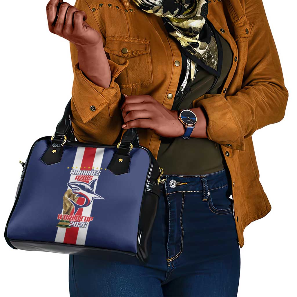 Cape Verde Football 2026 Shoulder Handbag Tubaroes Azuis Go Champion - African Pride