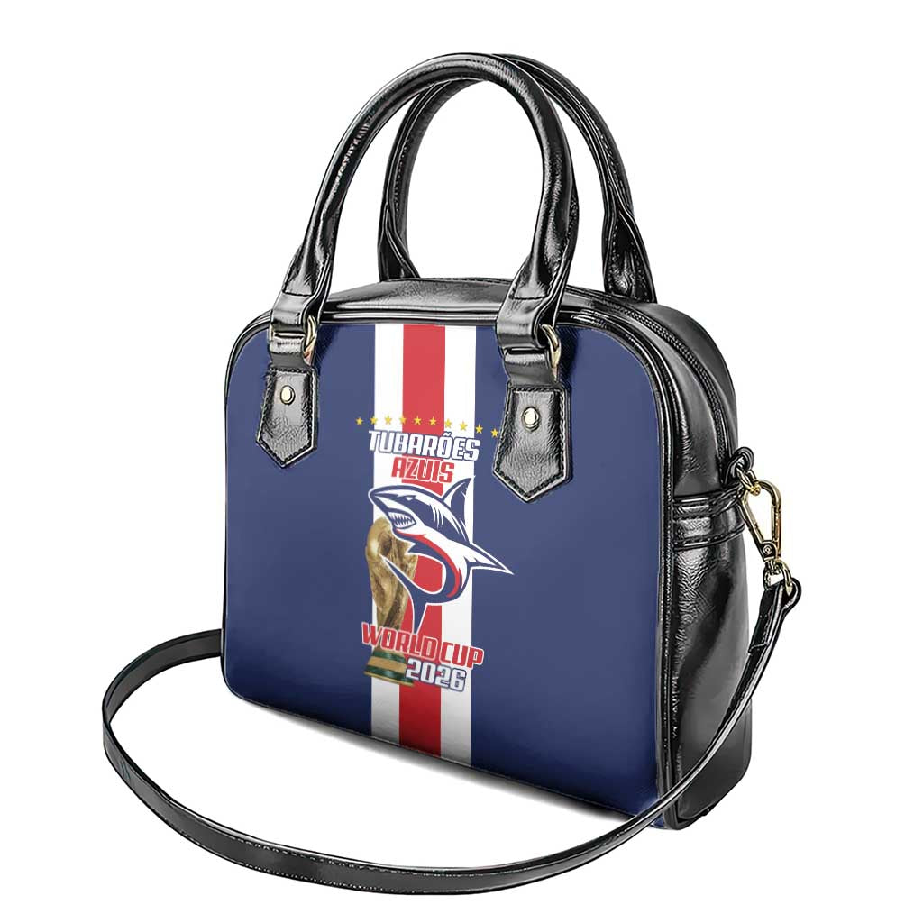 Cape Verde Football 2026 Shoulder Handbag Tubaroes Azuis Go Champion - African Pride