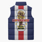 Cape Verde Football 2026 Sleeveless Puffer Jacket Tubaroes Azuis Go Champion
