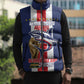 Cape Verde Football 2026 Sleeveless Puffer Jacket Tubaroes Azuis Go Champion