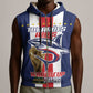 Cape Verde Football 2026 Sleeveless Zip Hoodie Tubaroes Azuis Go Champion - African Pride