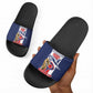 Cape Verde Football 2026 Slide Sandals Tubaroes Azuis Go Champion