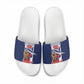 Cape Verde Football 2026 Slide Sandals Tubaroes Azuis Go Champion