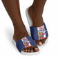 Cape Verde Football 2026 Slide Sandals Tubaroes Azuis Go Champion