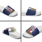 Cape Verde Football 2026 Slide Sandals Tubaroes Azuis Go Champion