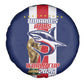 Cape Verde Football 2026 Spare Tire Cover Tubaroes Azuis Go Champion - African Pride