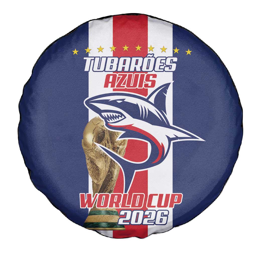 Cape Verde Football 2026 Spare Tire Cover Tubaroes Azuis Go Champion - African Pride