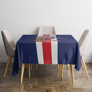 Cape Verde Football 2026 Tablecloth Tubaroes Azuis Go Champion - African Pride