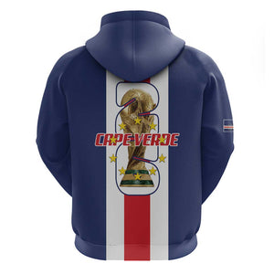 Cape Verde Football 2026 Zip Hoodie Tubaroes Azuis Go Champion - African Pride