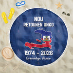Haiti Football Beach Blanket Nou Retounen Anko 1974-2026