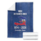 Haiti Football Blanket Nou Retounen Anko 1974-2026
