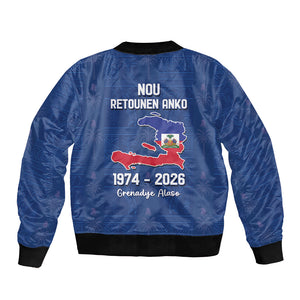 Haiti Football Bomber Jacket Nou Retounen Anko 1974-2026