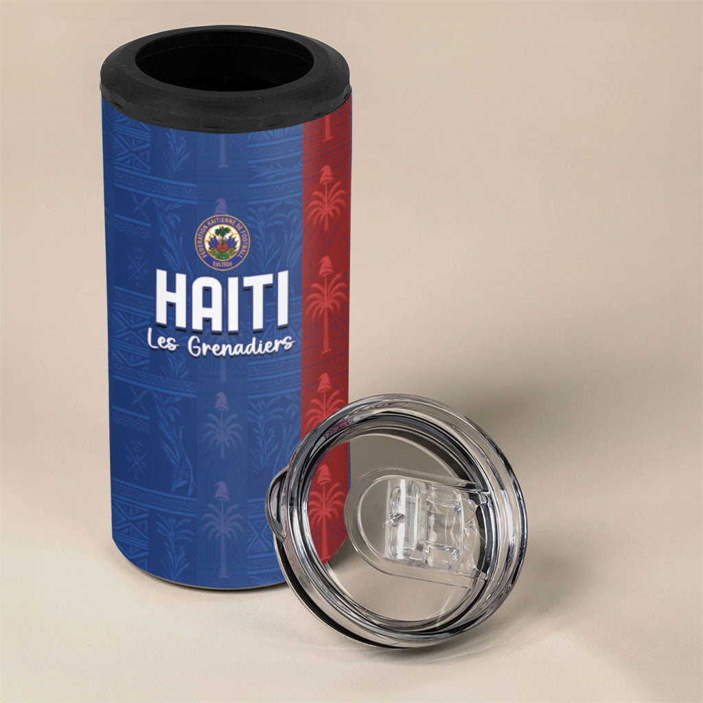 Haiti Football 4 in 1 Can Cooler Tumbler Nou Retounen Anko 1974-2026