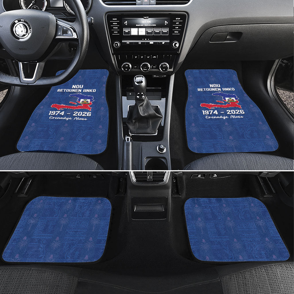 Haiti Football Car Mats Nou Retounen Anko 1974-2026