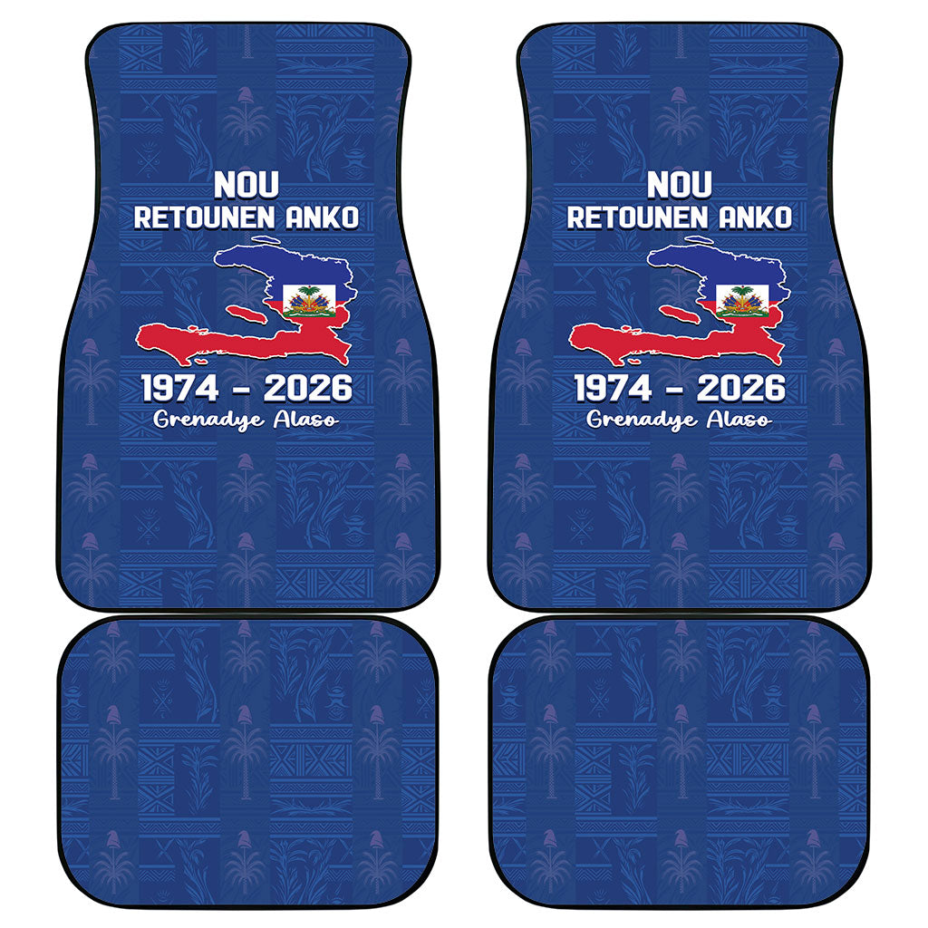 Haiti Football Car Mats Nou Retounen Anko 1974-2026