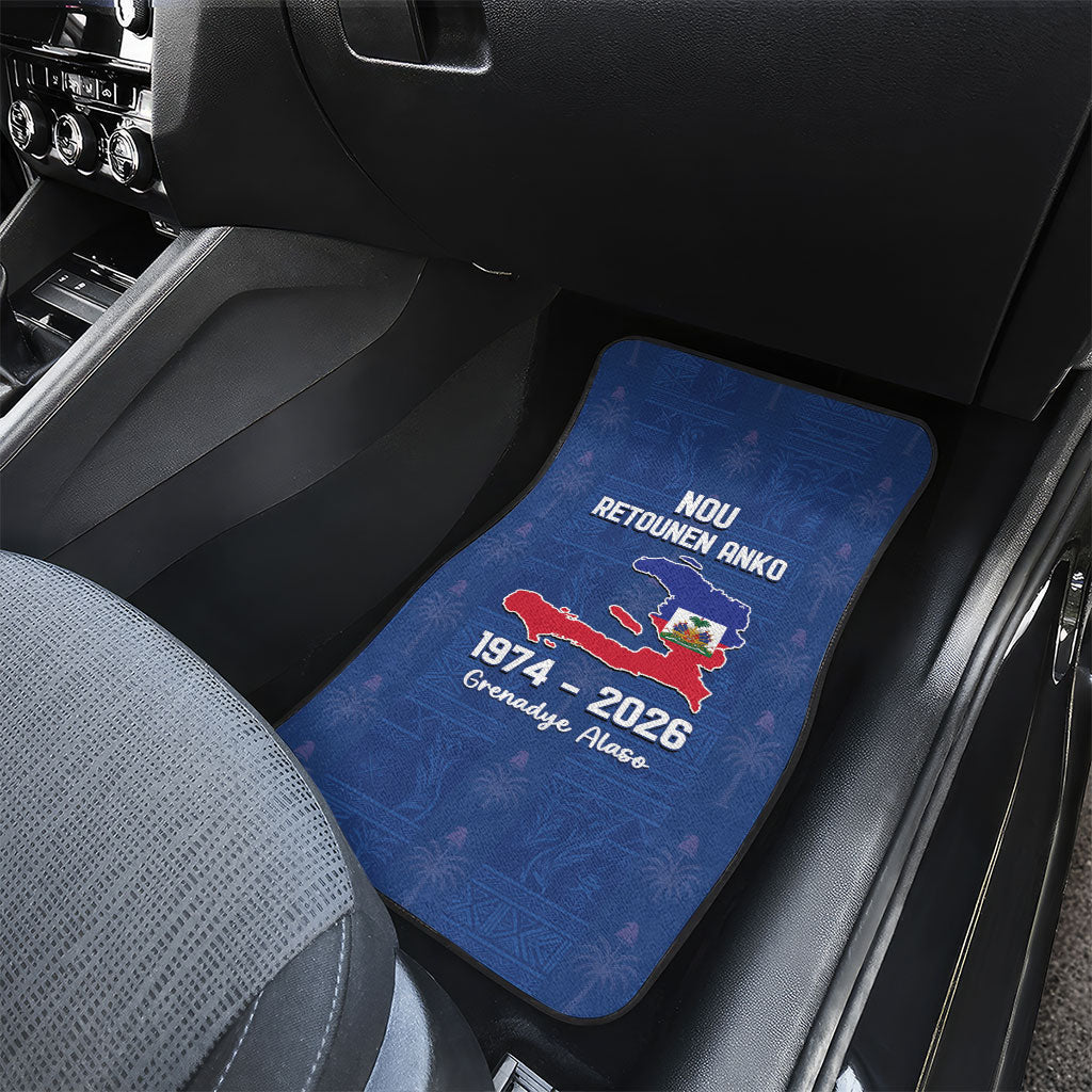 Haiti Football Car Mats Nou Retounen Anko 1974-2026